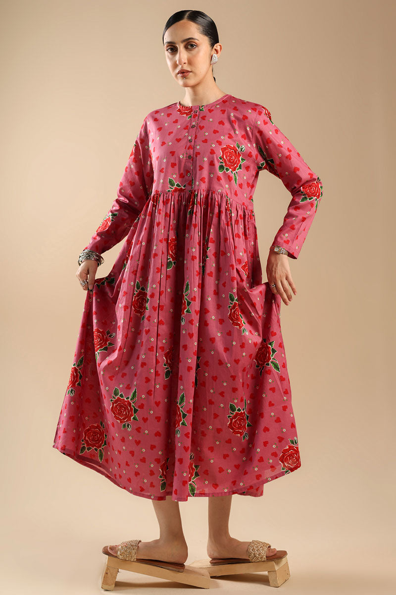Gulrukh Printed Dress