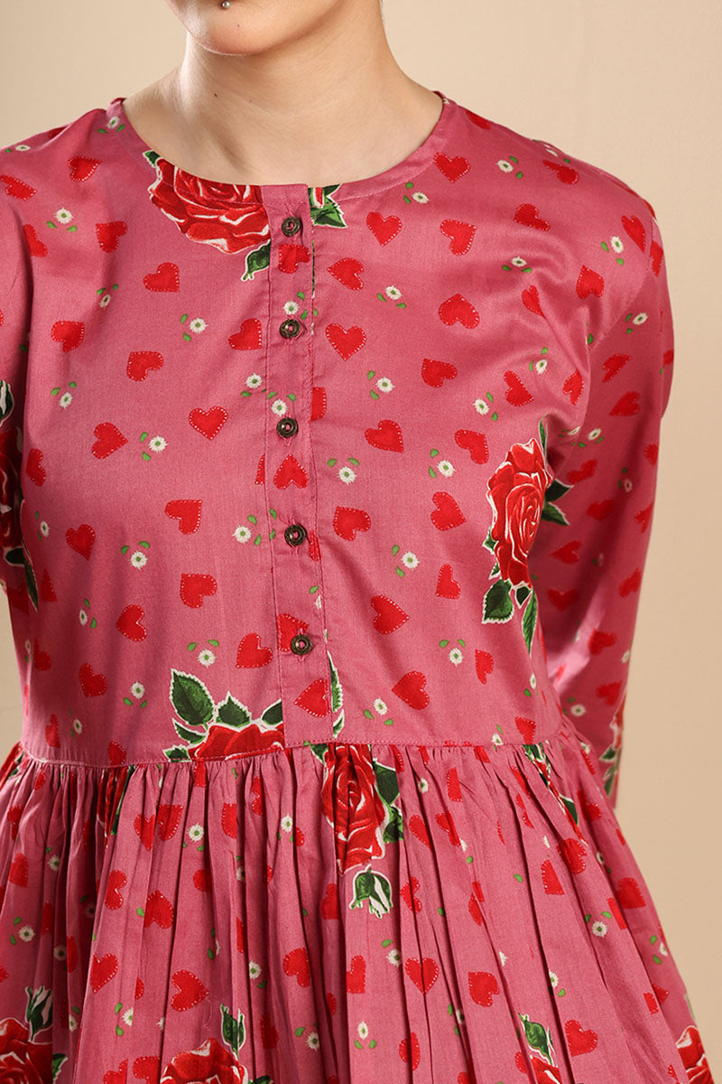 Gulrukh Printed Dress