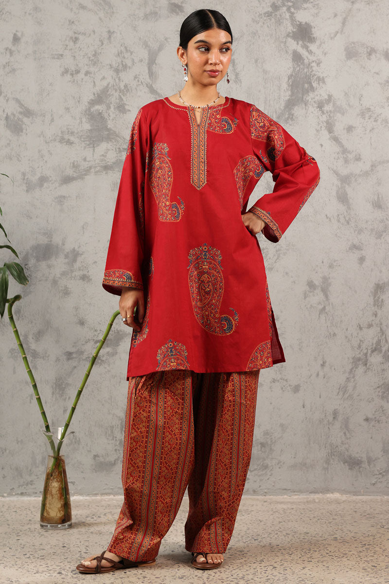 Printed Chaman Duo-Set