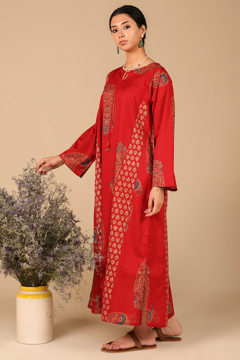 Paisley Printed kaftan