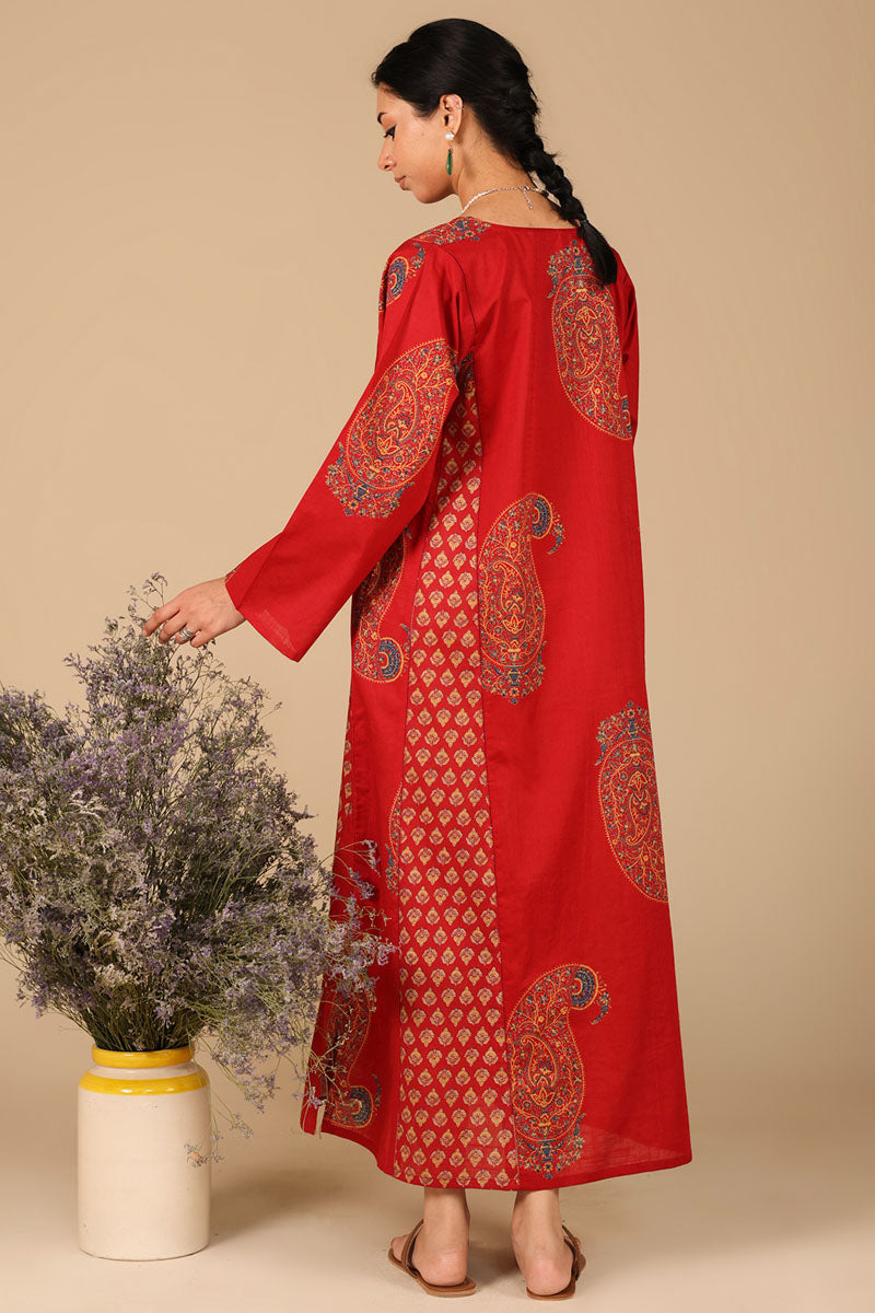 Paisley Printed kaftan