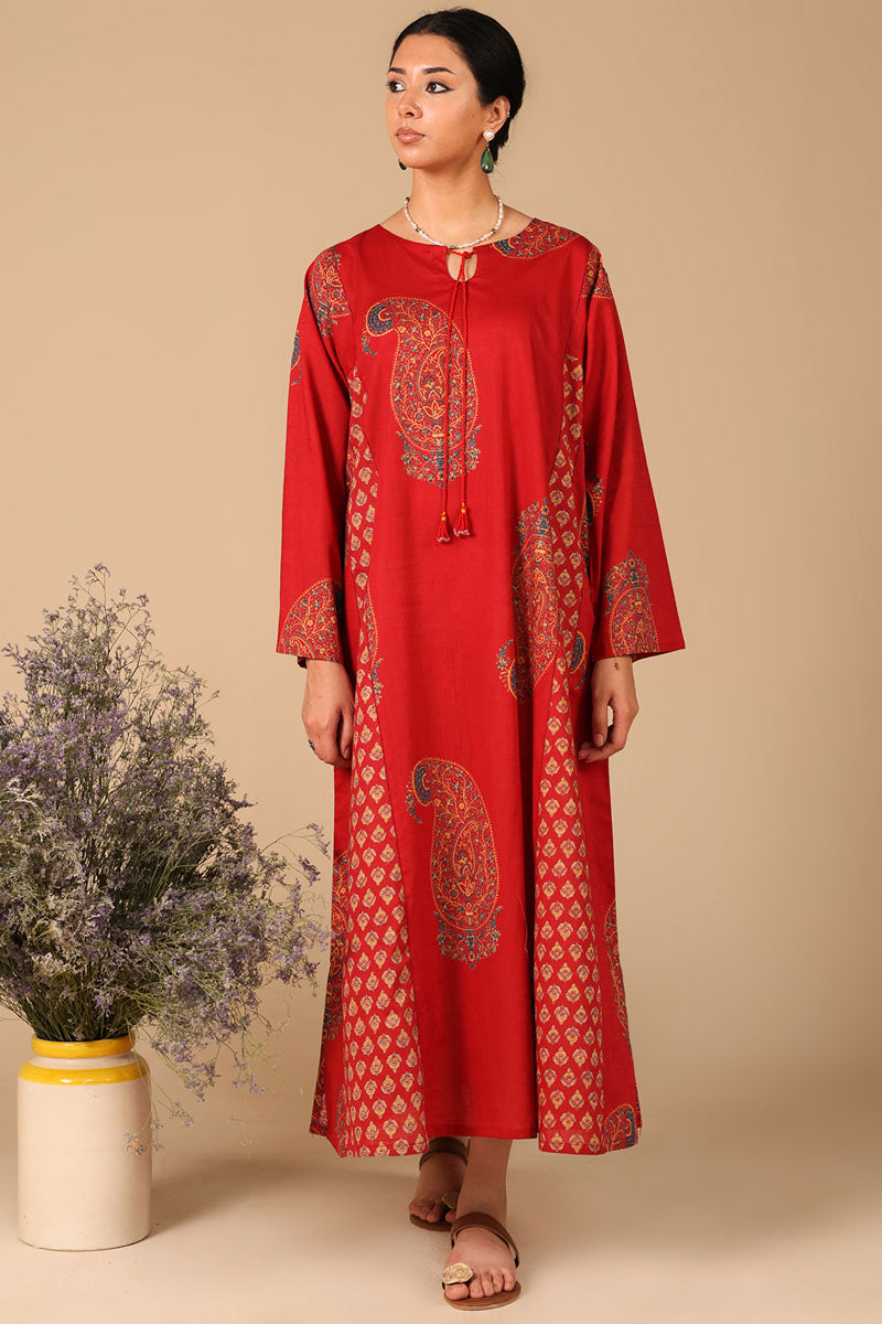 Paisley Printed kaftan