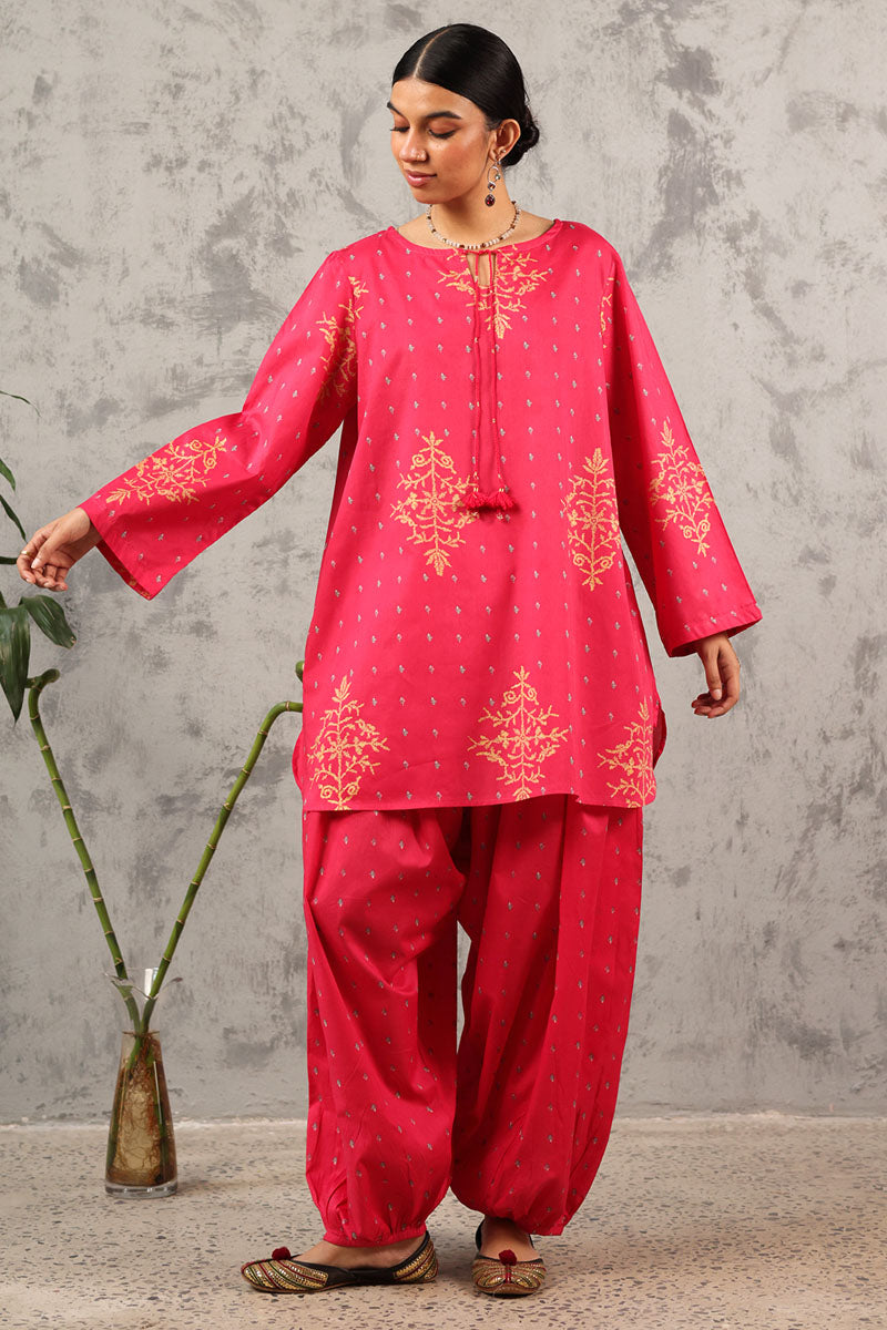 Gilded Mukesh Co-Ord Set