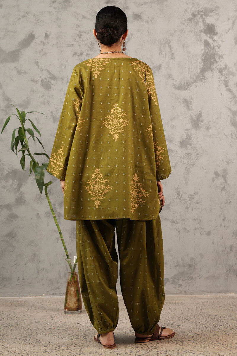 Gilded Mukesh Co-Ord Set
