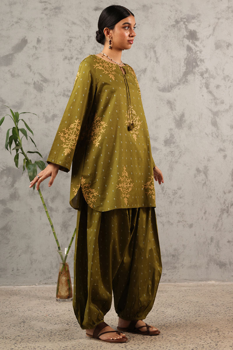 Gilded Mukesh Co-Ord Set