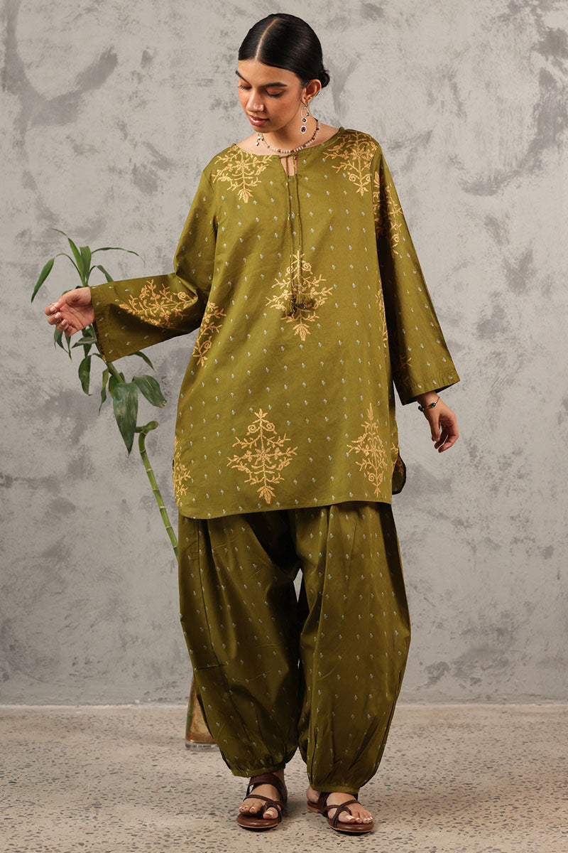 Gilded Mukesh Co-Ord Set