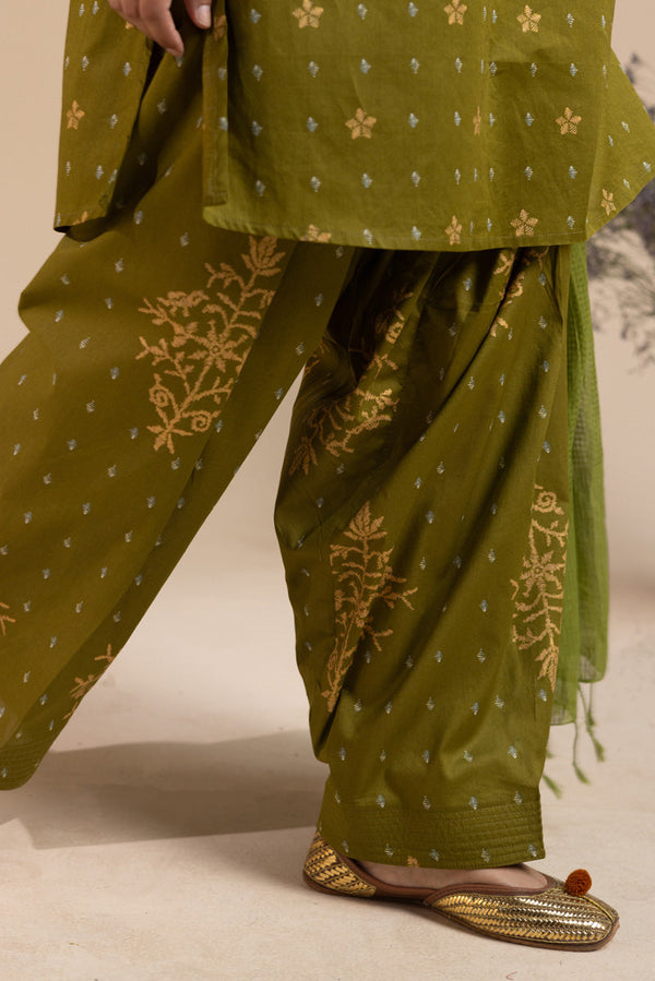 Printed Mukesh Muse Set