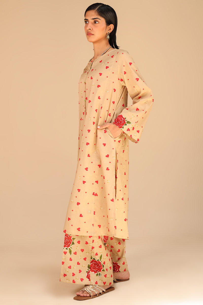 Gulrukh Tasseled Set