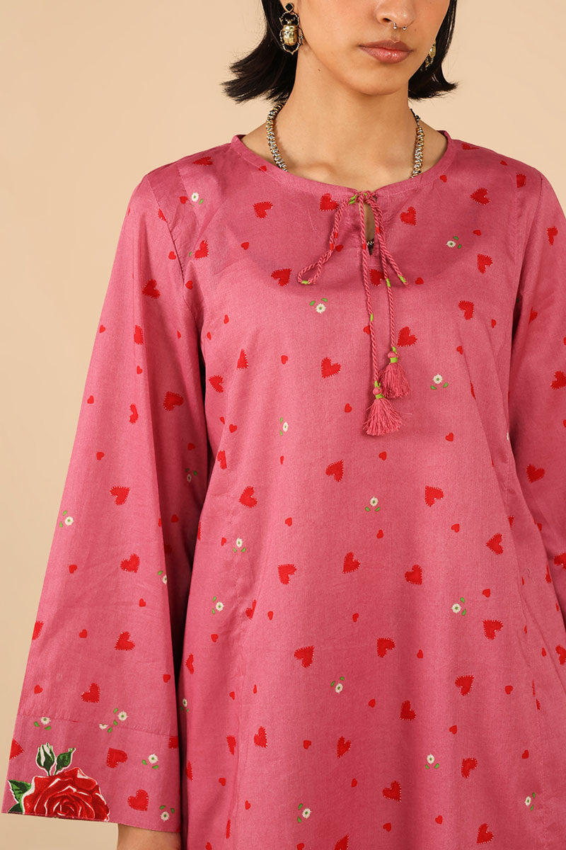 Gulrukh Tasseled Set
