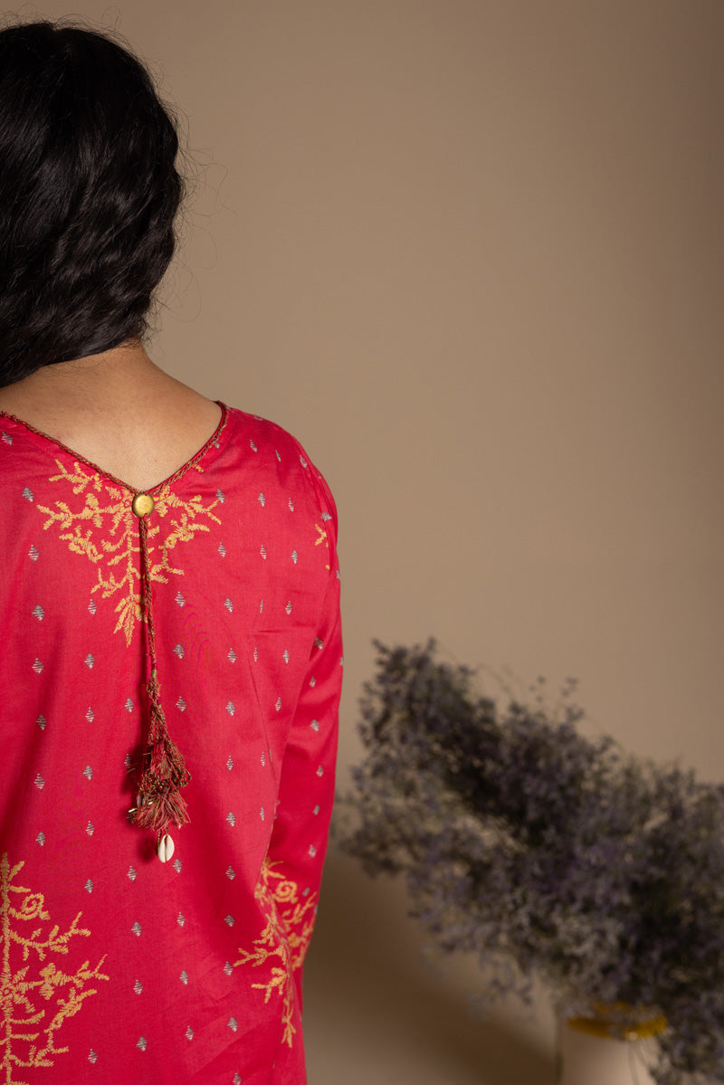 Printed Mukesh Muse Set
