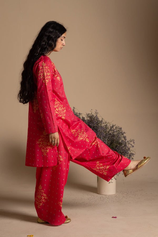 Printed Mukesh Muse Set