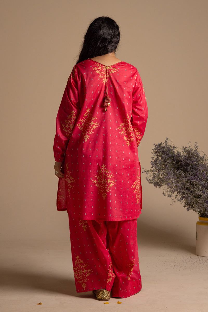 Printed Mukesh Muse Set