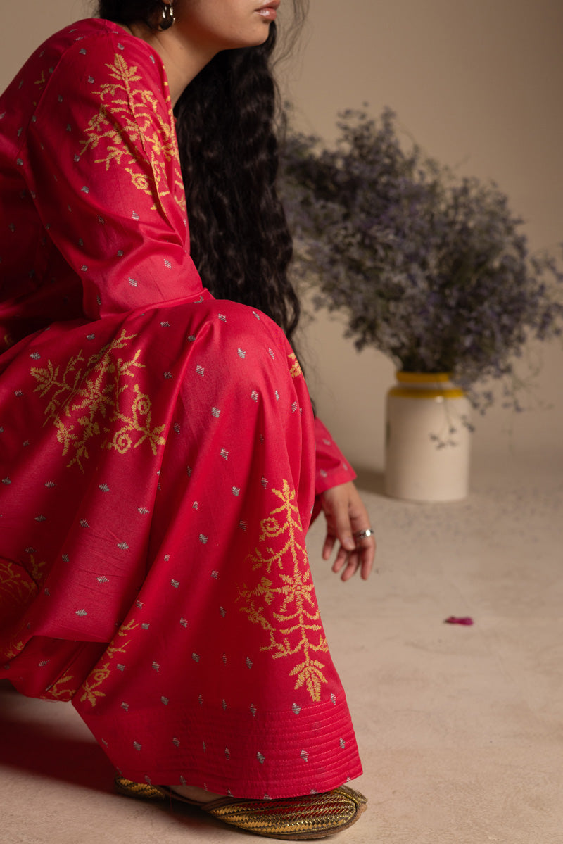 Printed Mukesh Muse Set