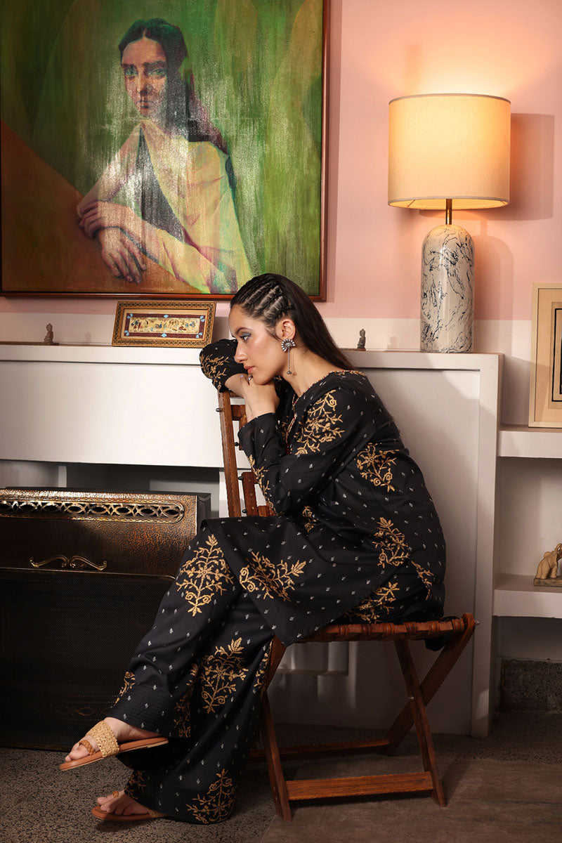 Printed Mukesh Muse Set
