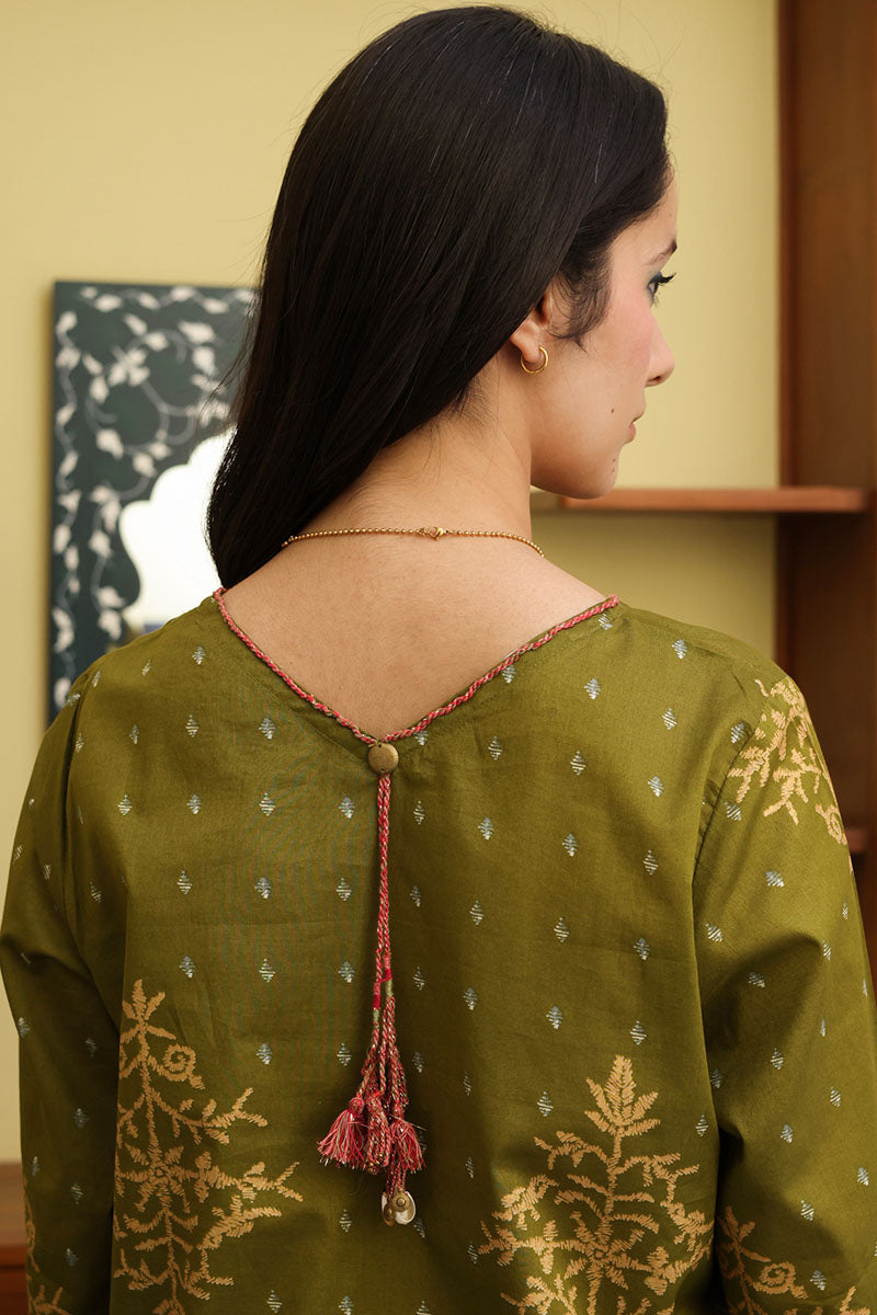 Printed Mukesh Muse Set