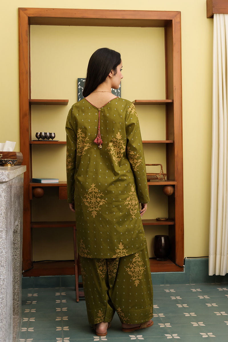 Printed Mukesh Muse Set