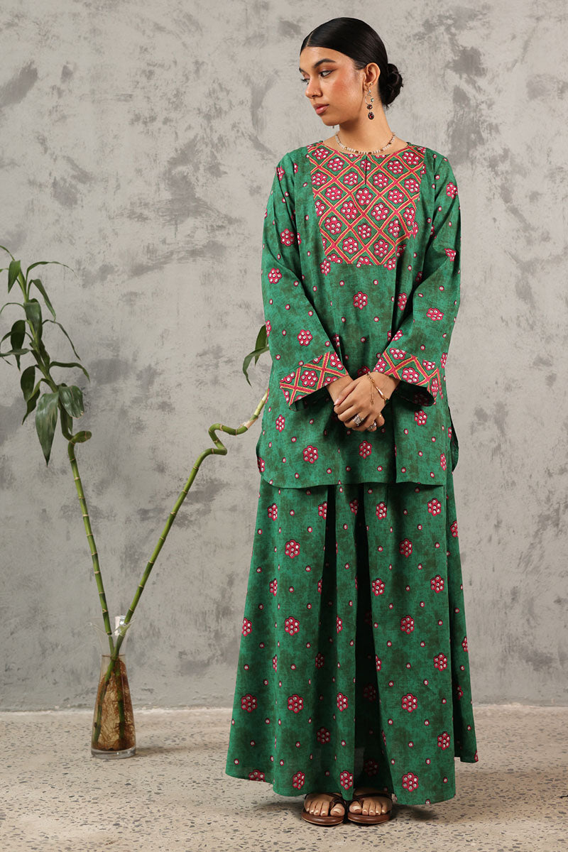 Sheehsakari Skirt Set