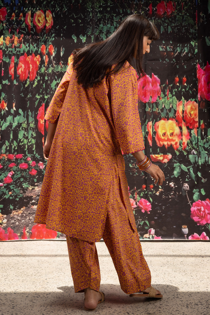 Printed Phulkari Edit Set