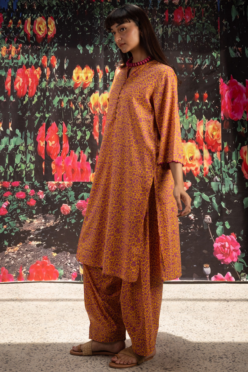 Printed Phulkari Edit Set