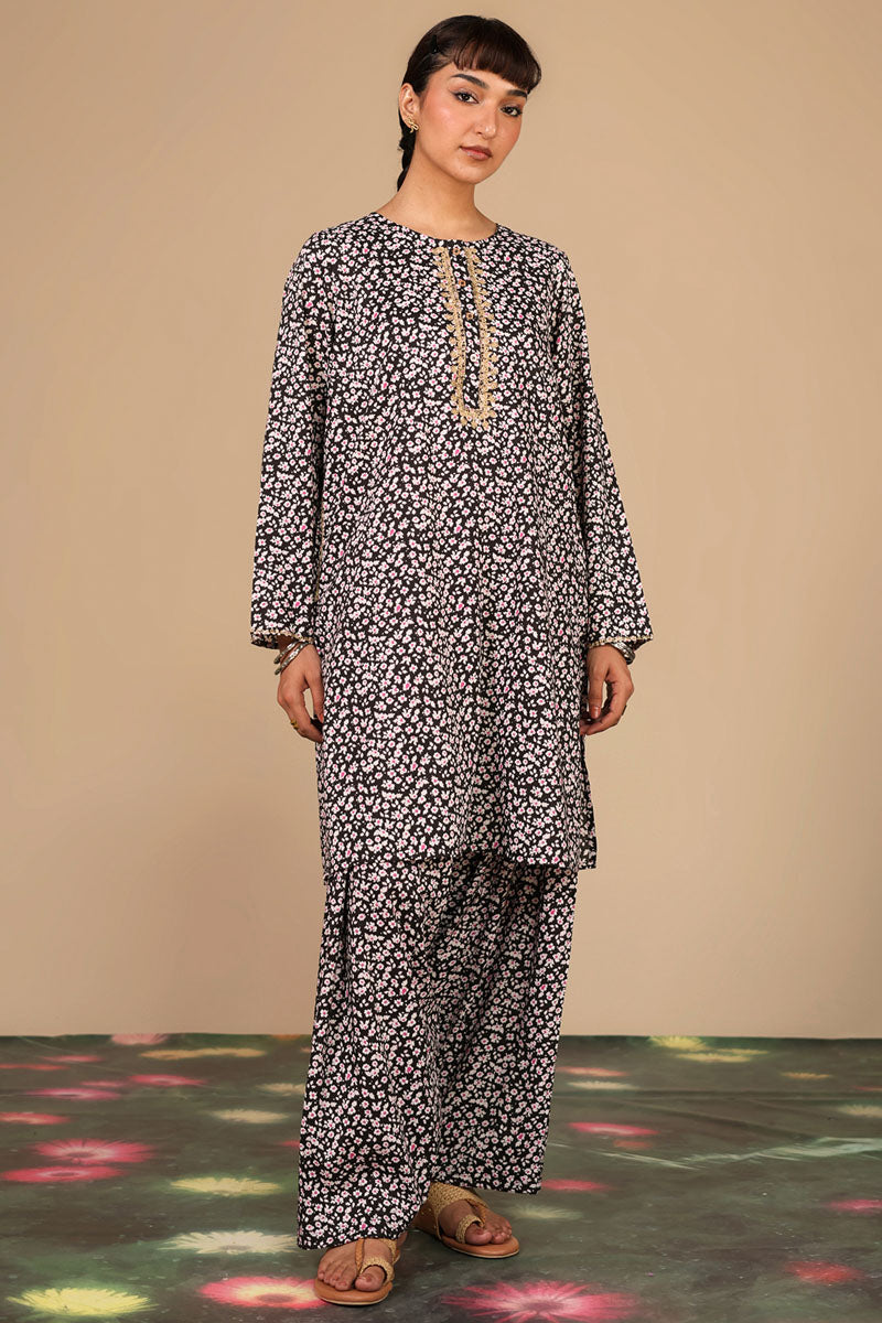 Phulkari Style Printed Set
