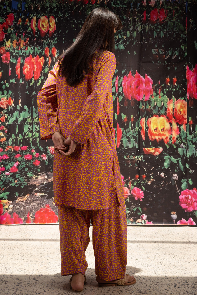 Phulkari Style Printed Set