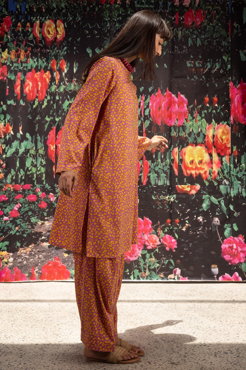 Phulkari Style Printed Set