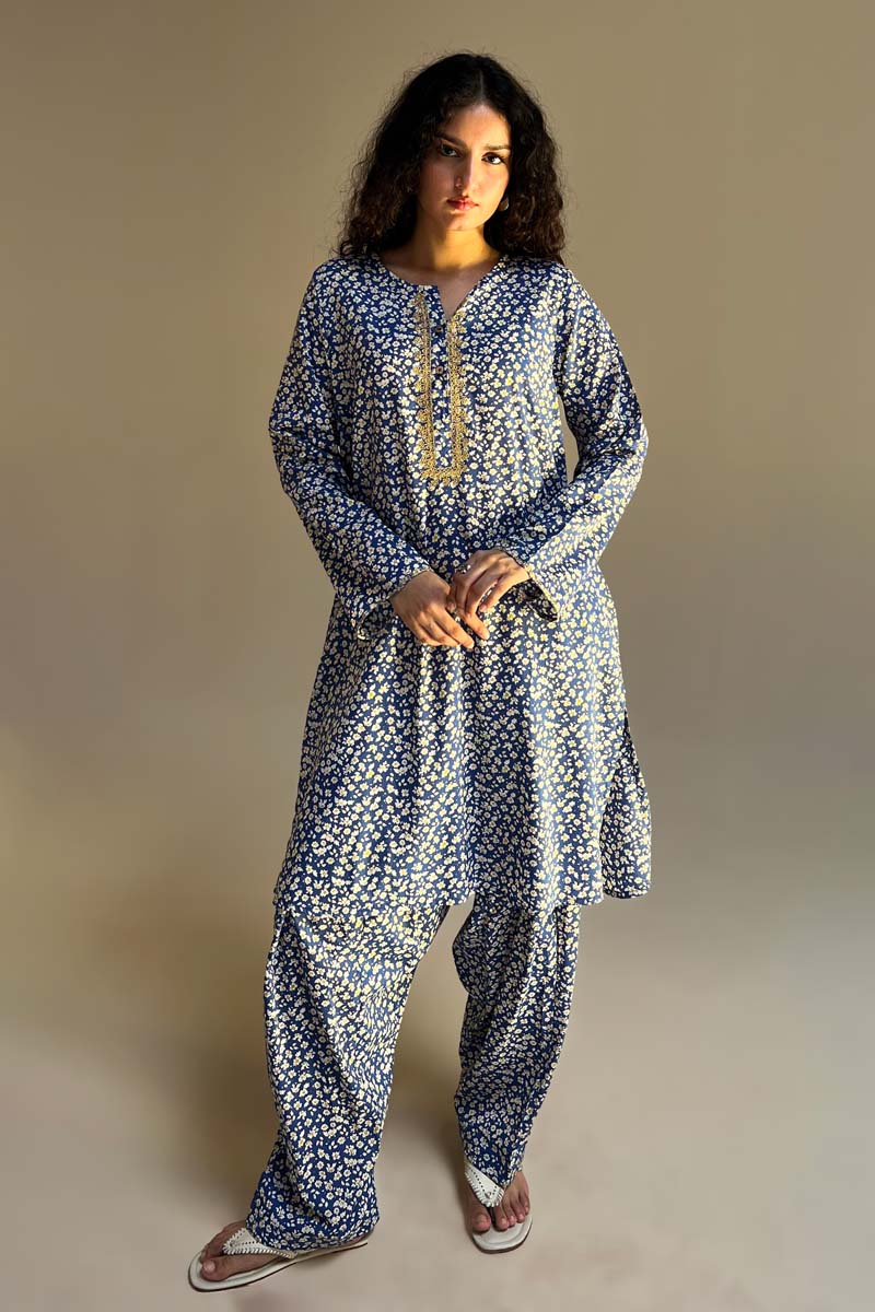 Phulkari Style Printed Set