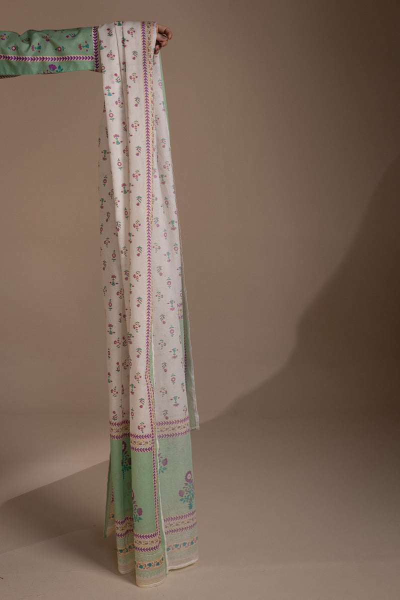 Phool Printed Dupatta