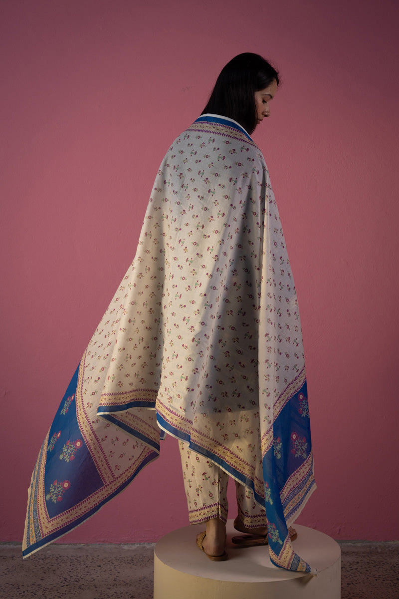 Phool Printed Dupatta