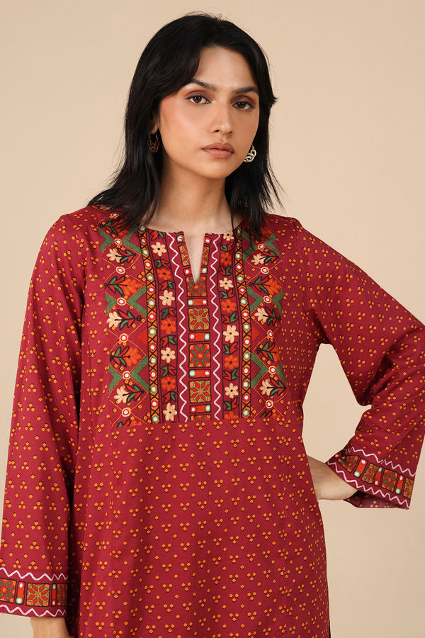 Printed Mosaic Duo-Set