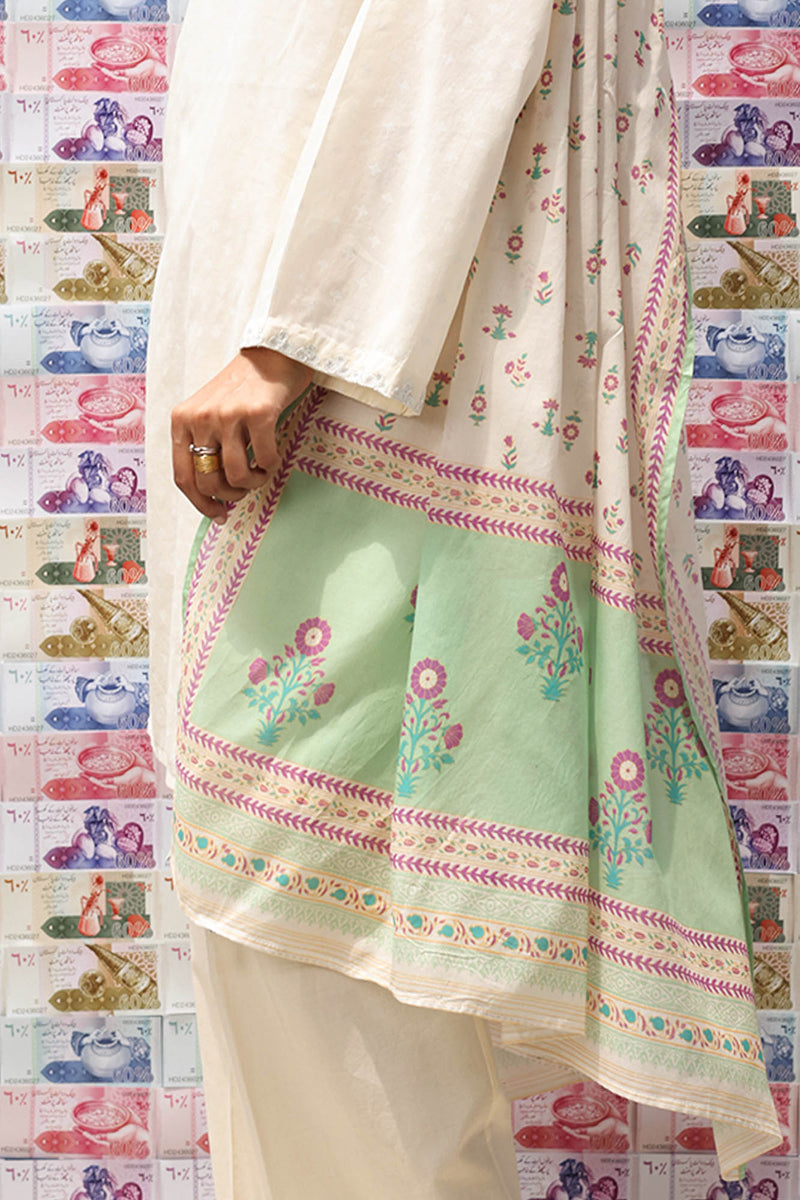 Phool Printed Dupatta