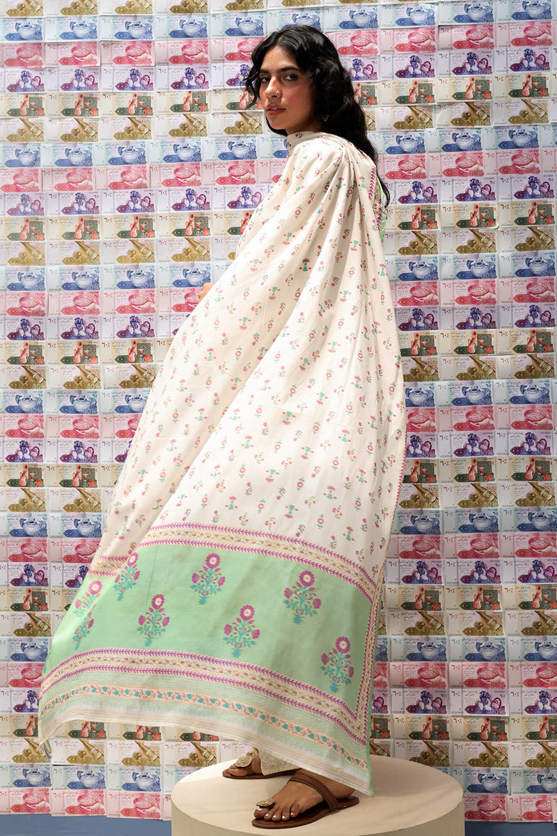 Phool Printed Dupatta
