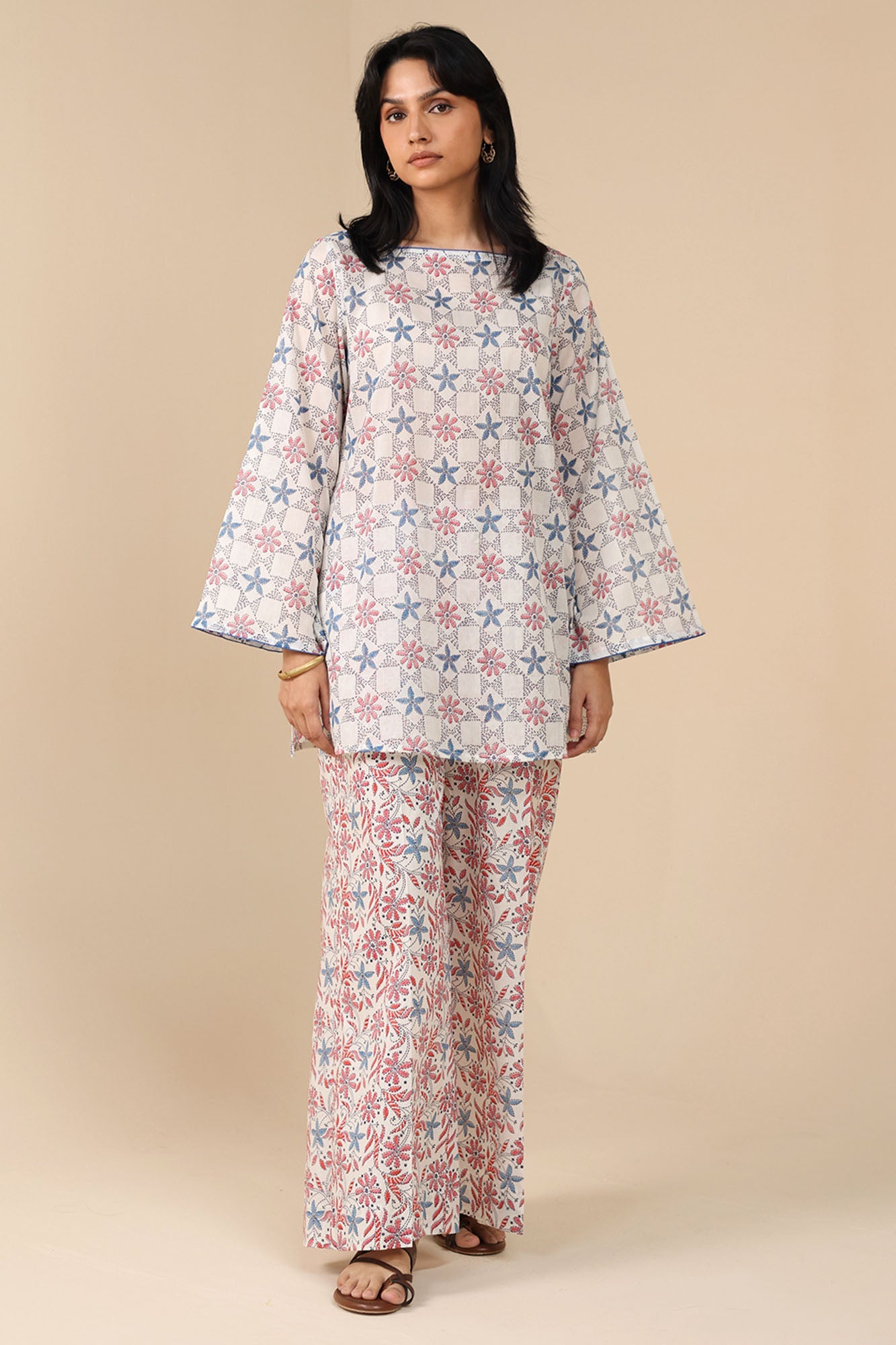 Peach Blush Co-Ord Set