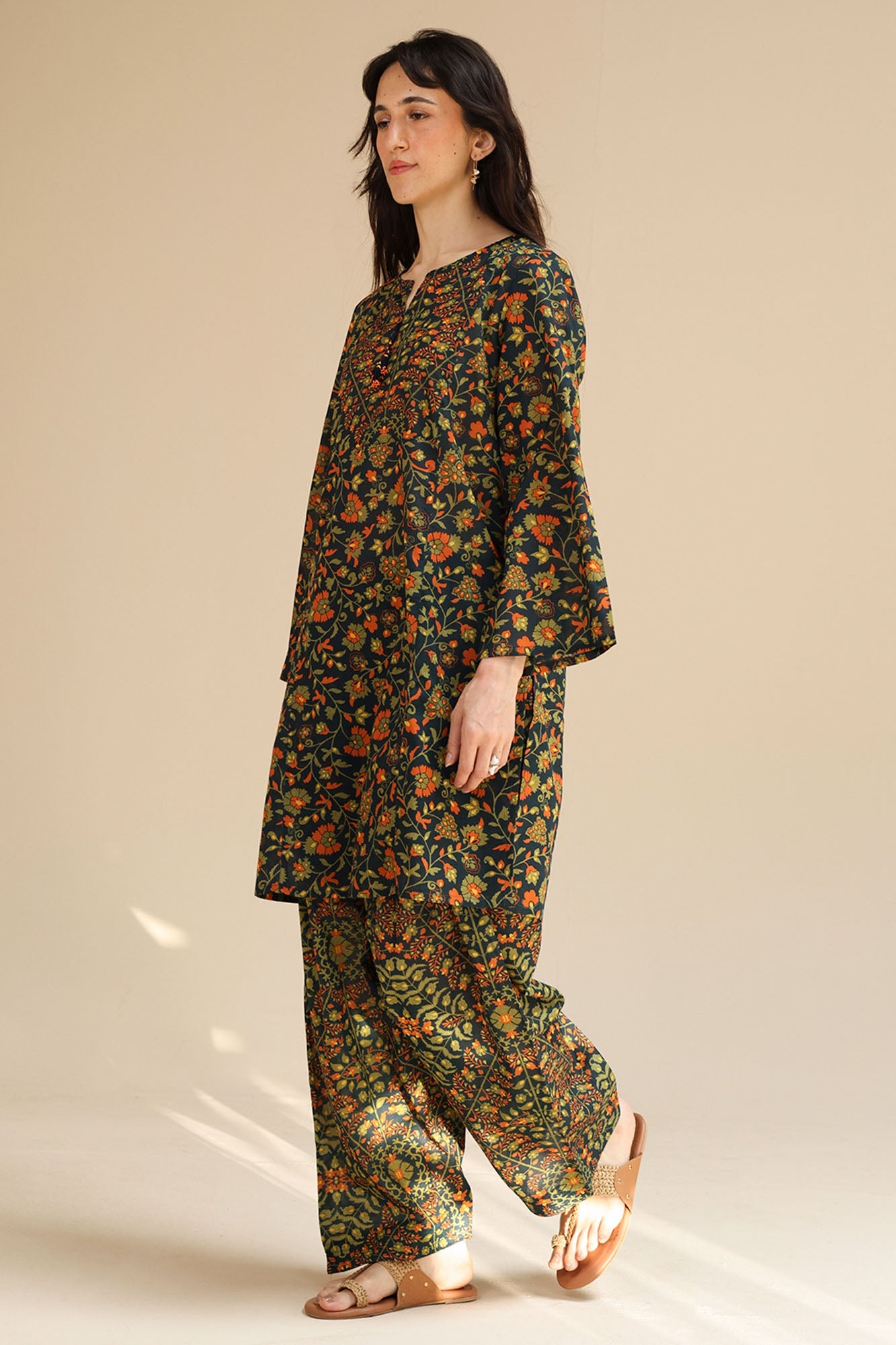 Breezy Printed Co-ord Set