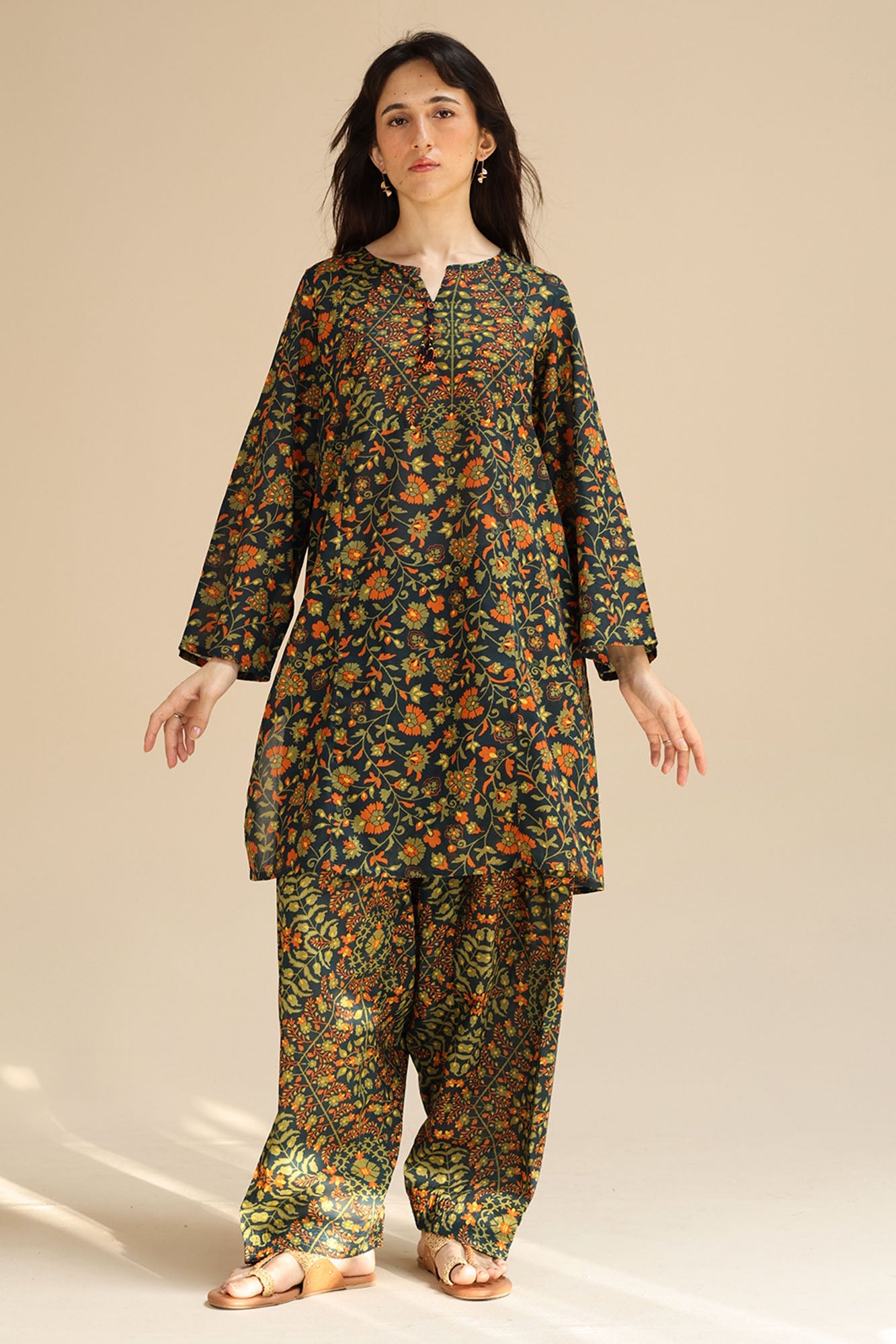Breezy Printed Co-ord Set