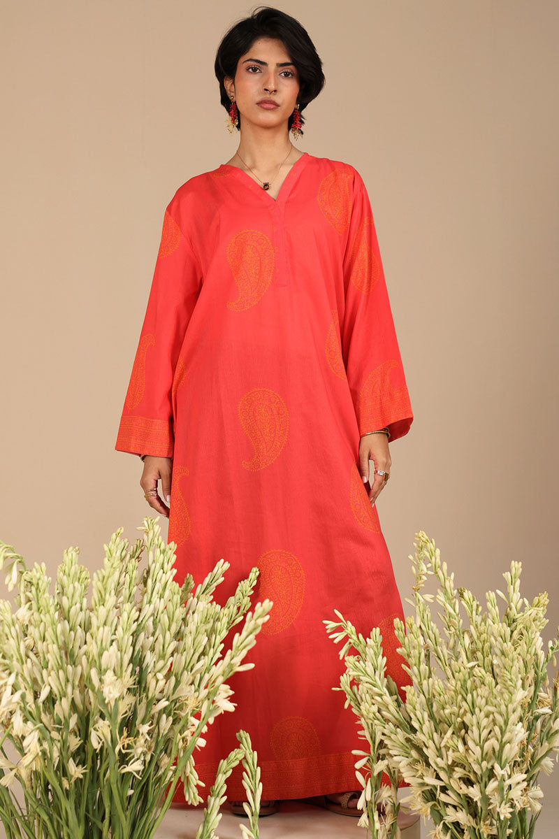 Paisley Petal Kaftan