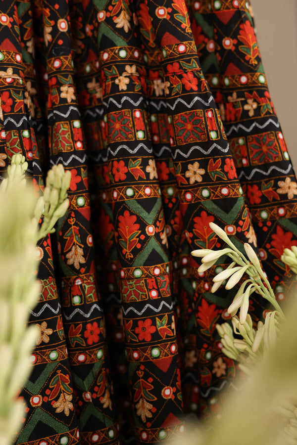 Mosaic Printed Dress