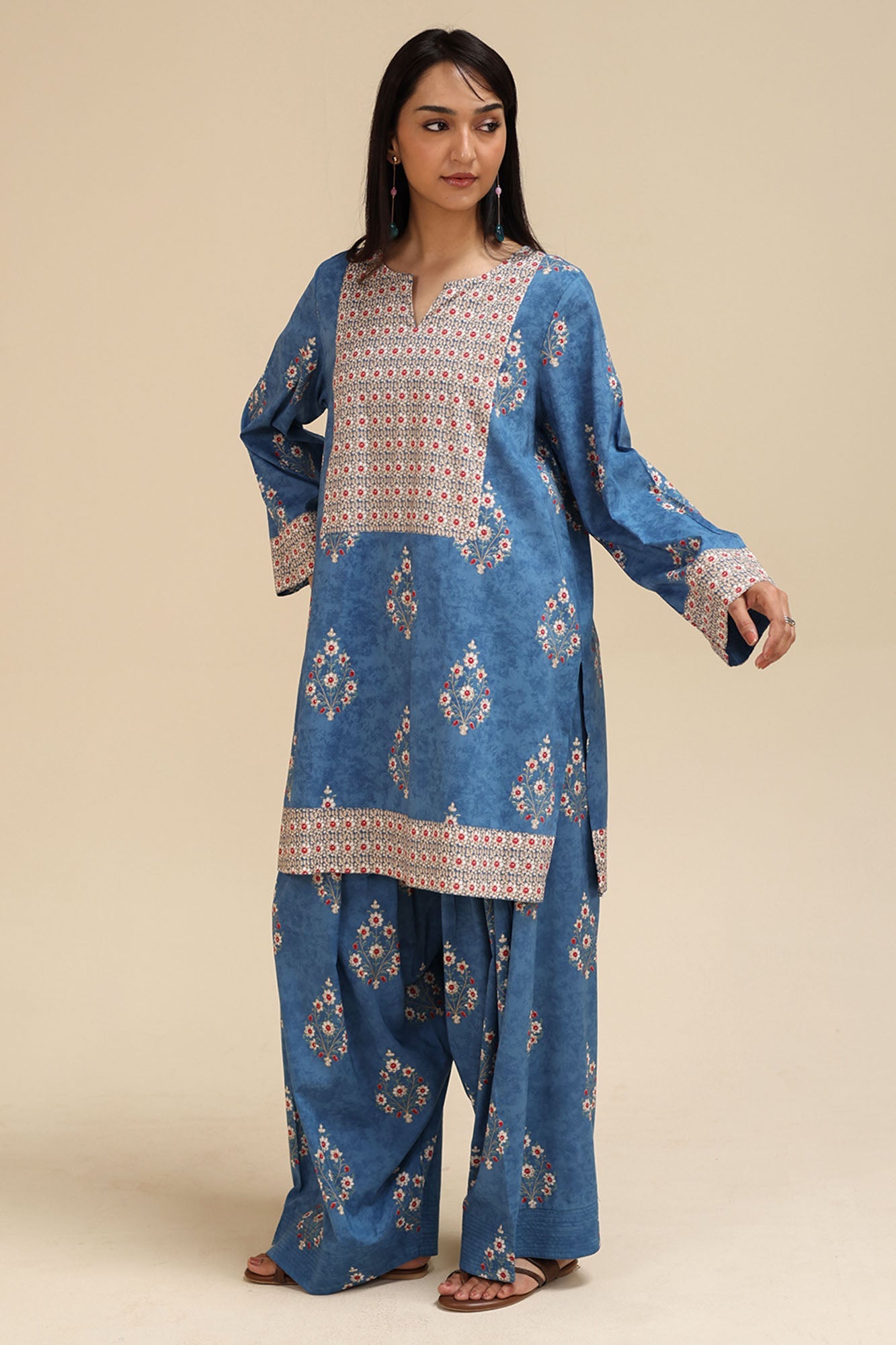 Petal Printed Co-Ord Set