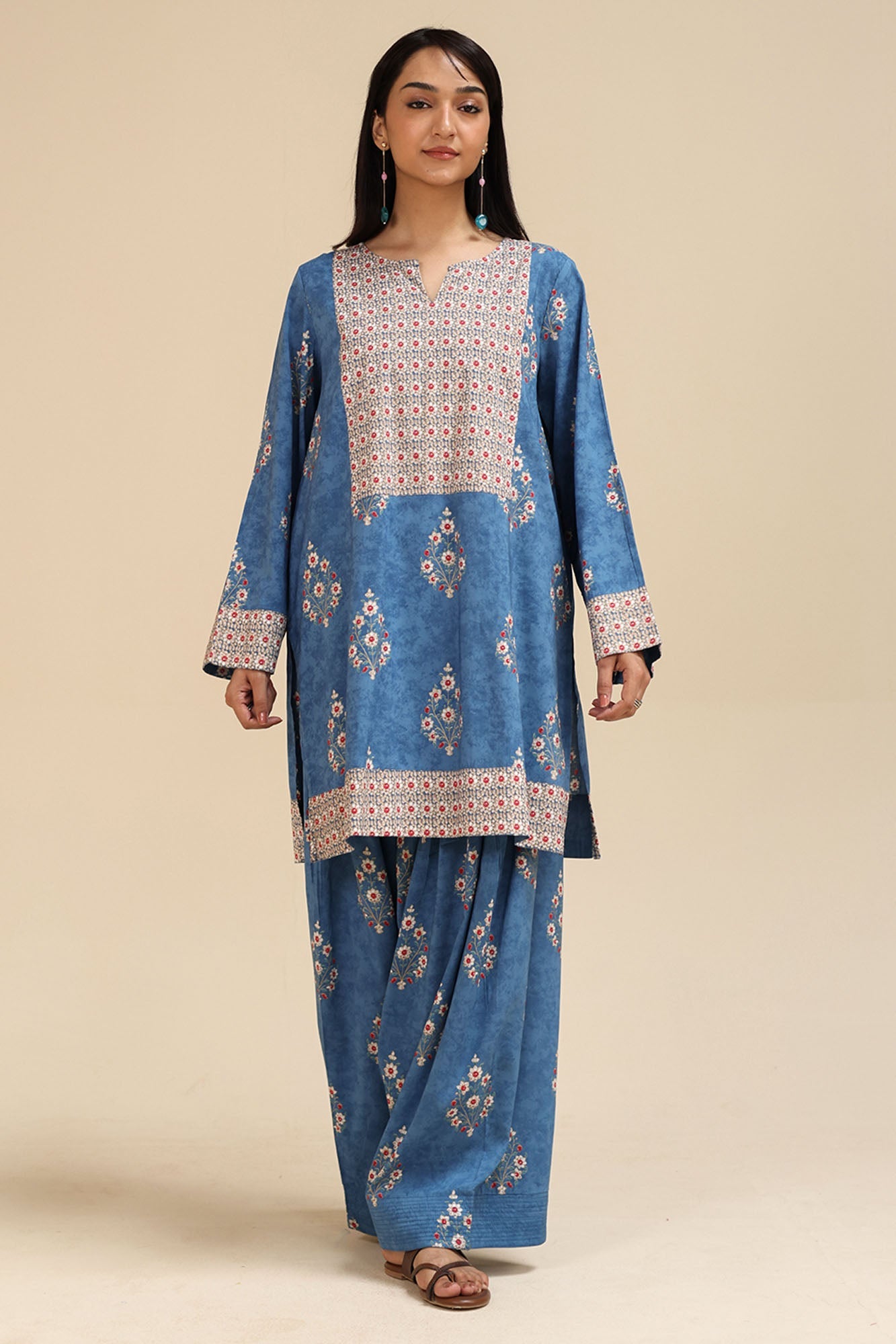 Petal Printed Co-Ord Set