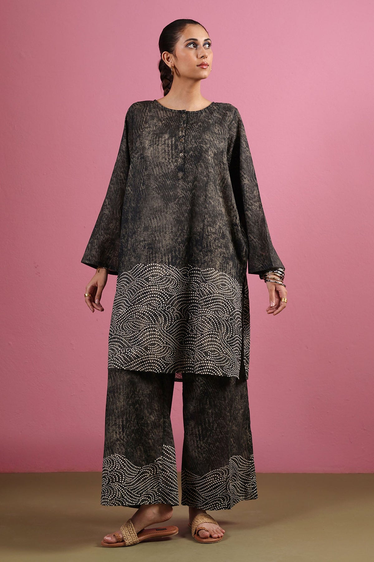 Dot Wave Co-Ord Set