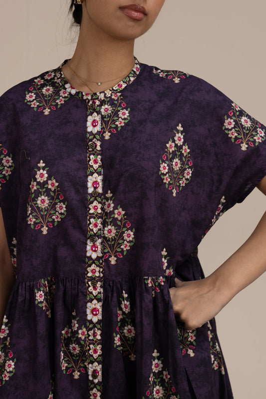 Phool Printed Dress