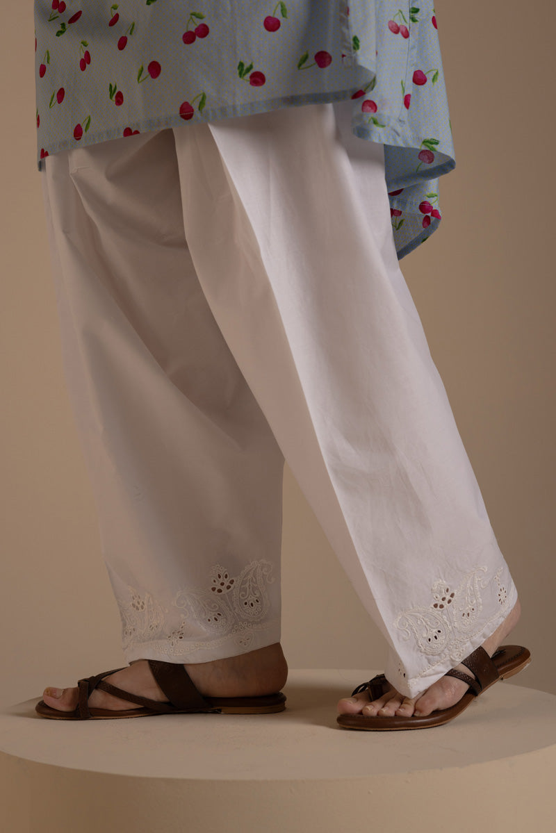 Paisley Petal Embroidered Shalwar