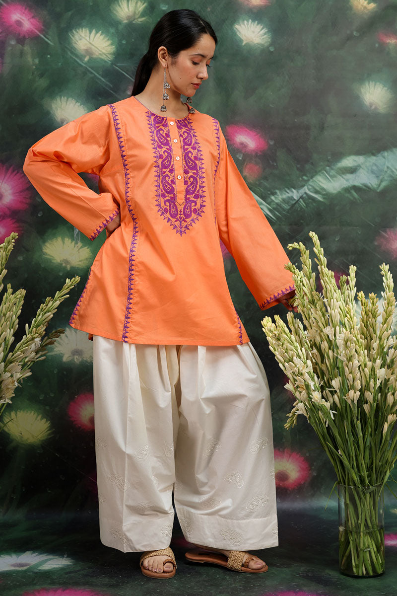 Paisley Pearl Farshi Shalwar