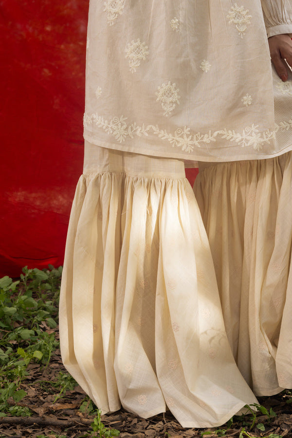 White Reverie Angrakha Set