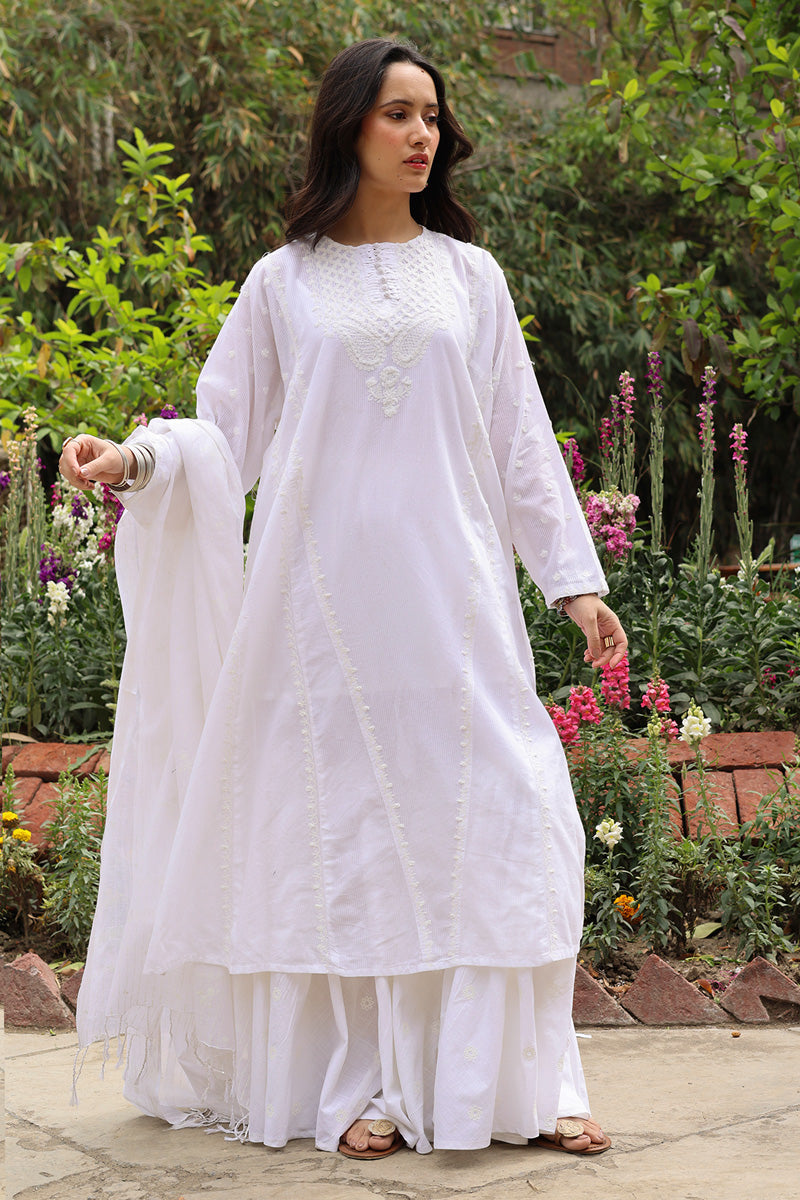 Pearl Embroidered Set