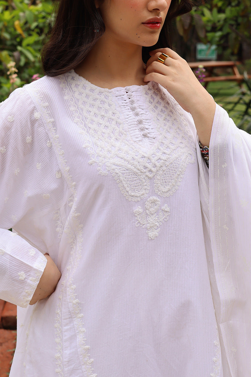 Pearl Embroidered Set