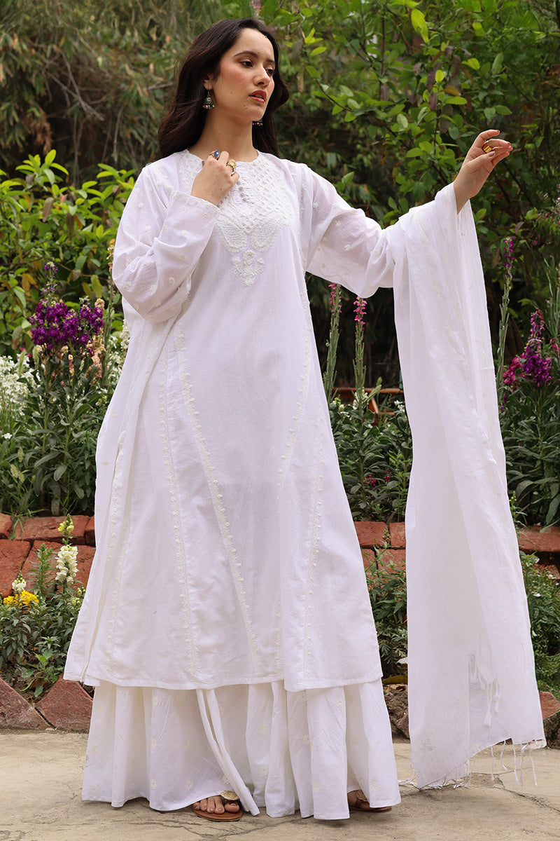 Pearl Embroidered Set