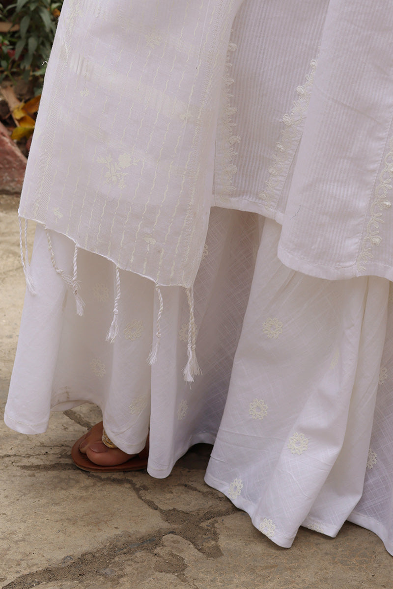 Pearl Embroidered Set
