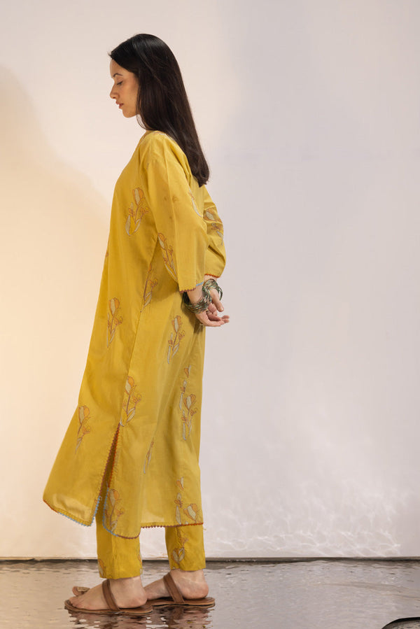 Phool Party Embroidered Set