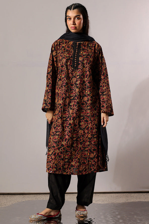 Embroidered Party 3-Piece Suit